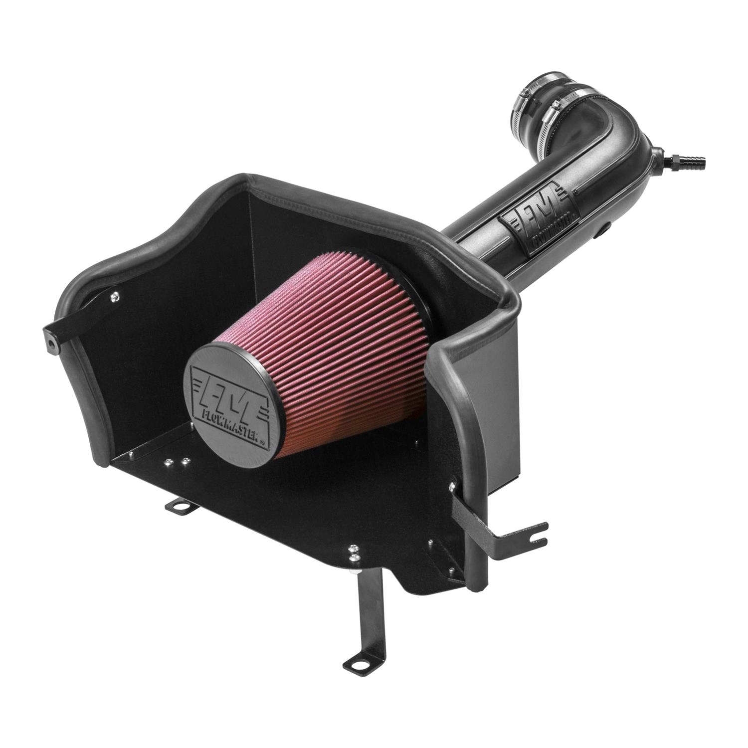 Flowmaster Delta Force Cold Air Intake Kits 615110 Intake, Air, Red Filter, Black Polyethylene Tube, Dodge, Ram, 5.7L, V8, Kit thumbnail 2