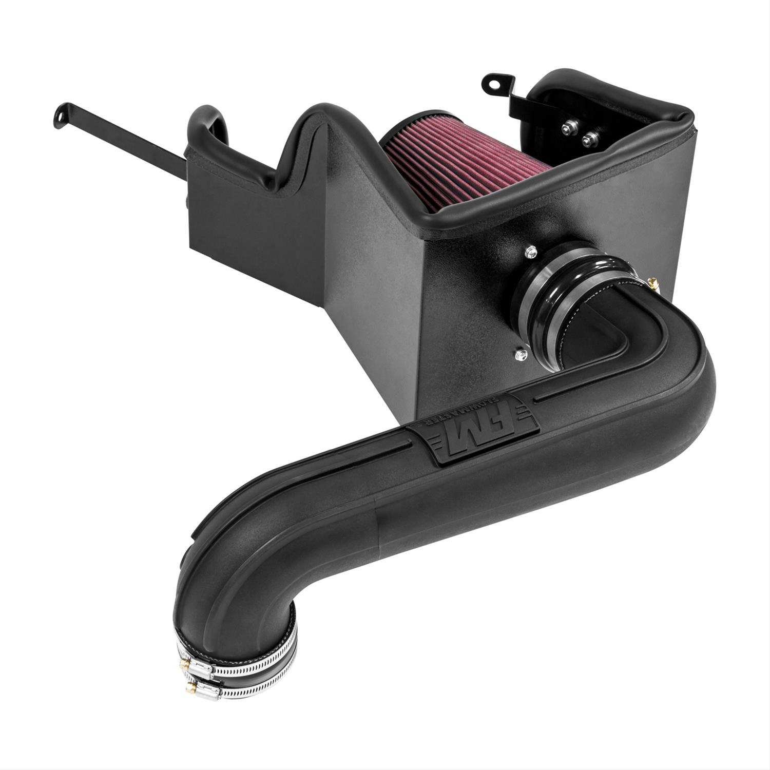 Flowmaster Delta Force Cold Air Intake Kits 615111 Intake, Air, Red Filter, Black Polyethylene Tube, Dodge, Ram, 5.7L, Kit thumbnail 2