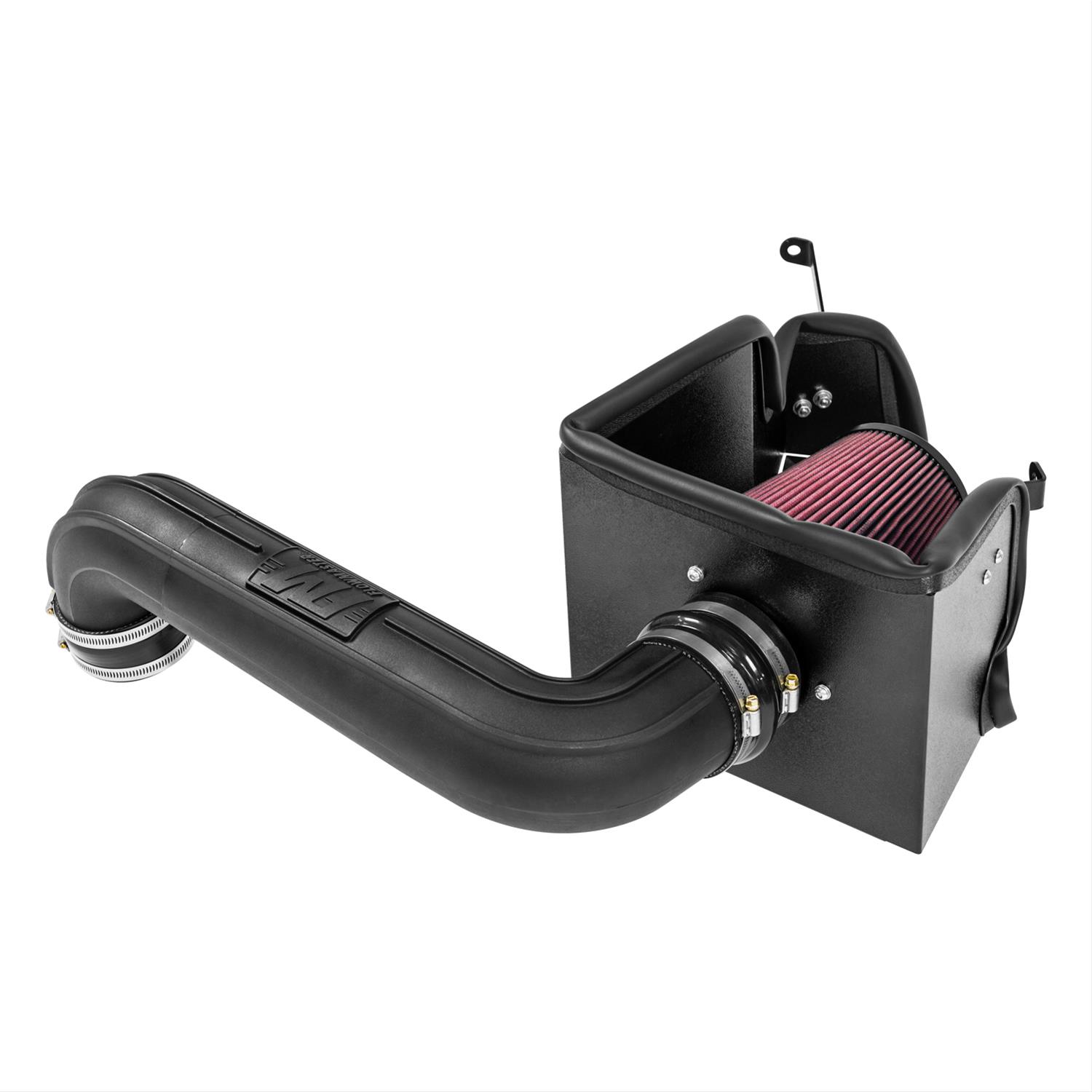 Flowmaster Delta Force Cold Air Intake Kits 615111 Intake, Air, Red Filter, Black Polyethylene Tube, Dodge, Ram, 5.7L, Kit thumbnail 4