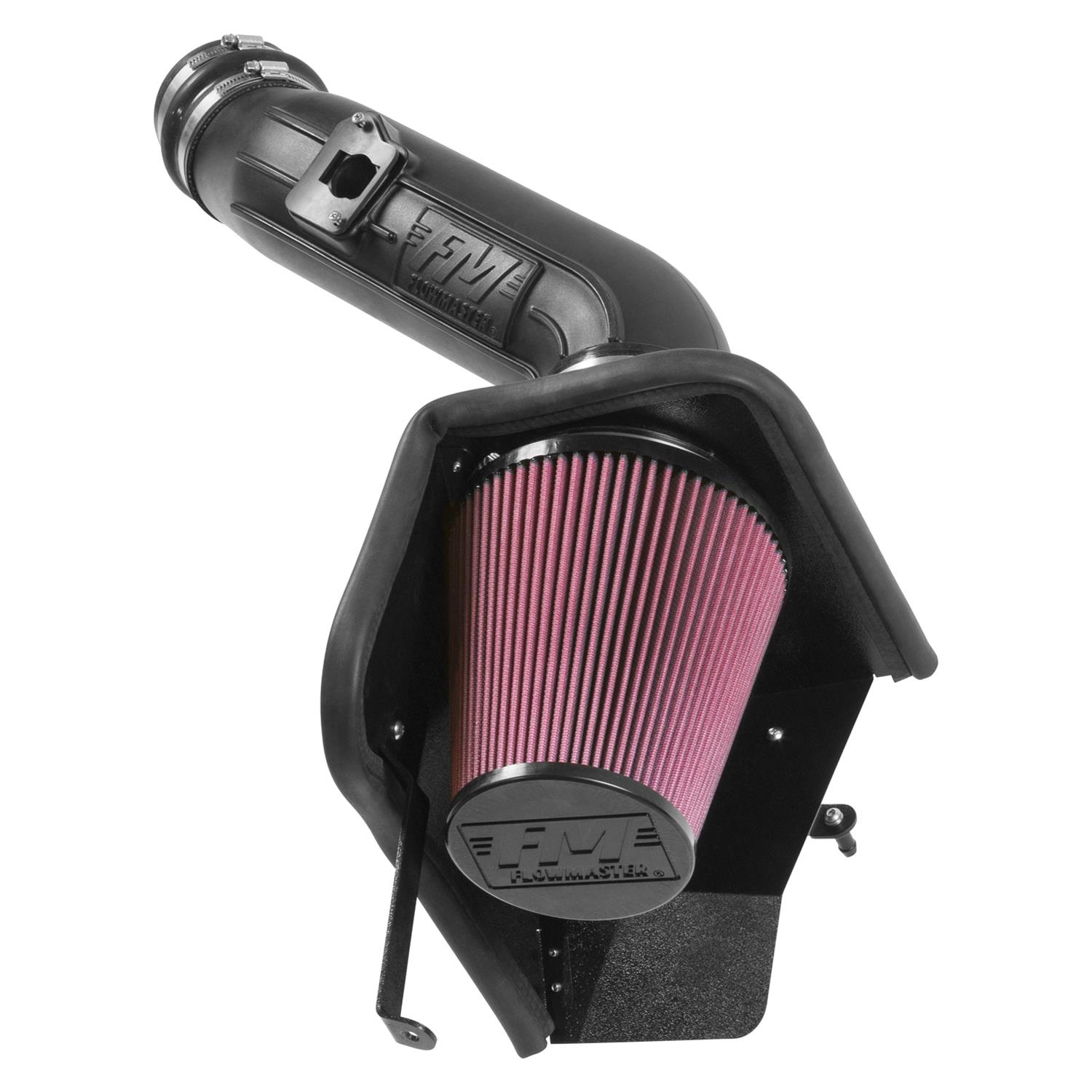 Flowmaster Delta Force Cold Air Intake Kits 615123 Intake, Air, Red Filter, Black Polyethylene Tube, Ford, 6.0L Diesel, Kit thumbnail 3
