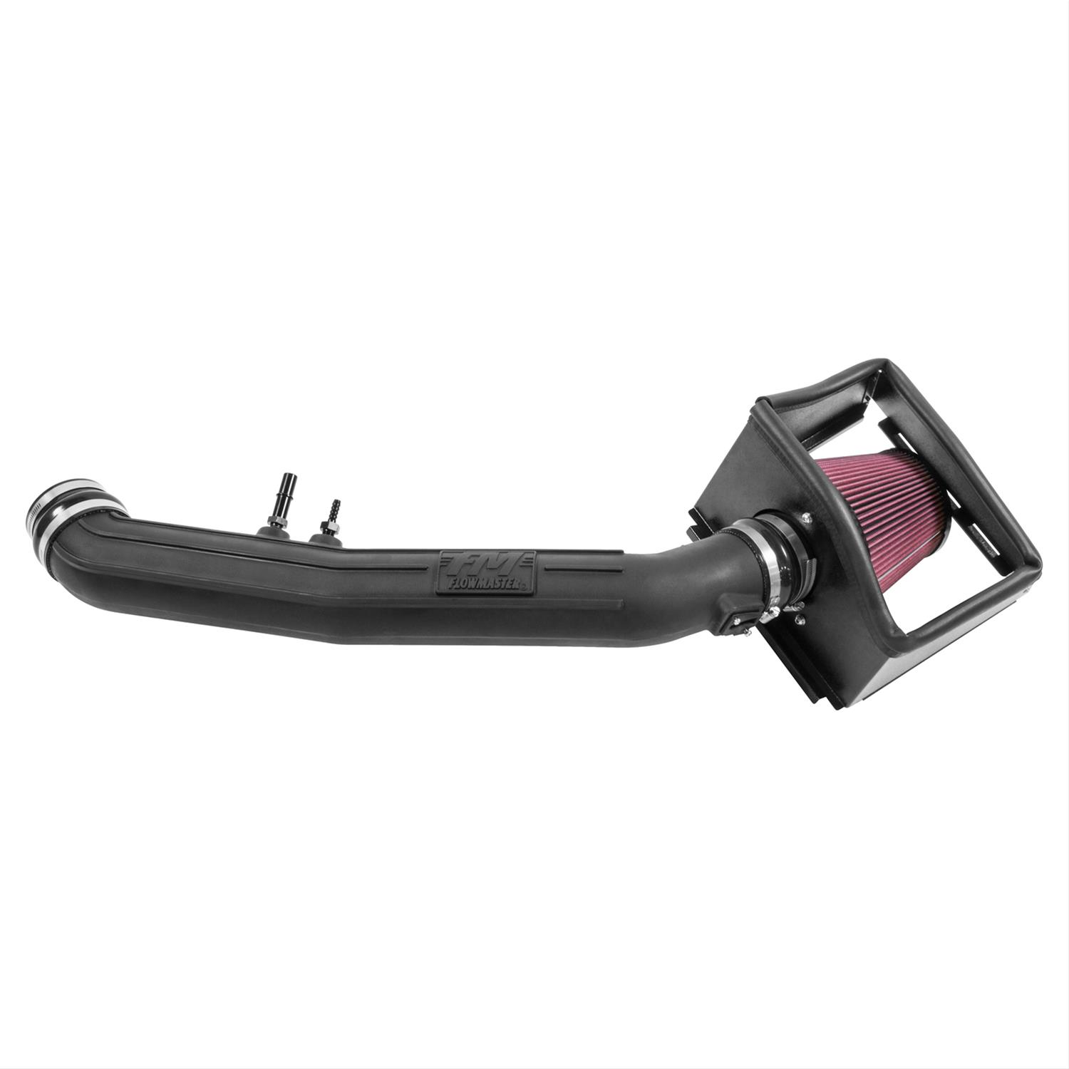 Flowmaster Delta Force Cold Air Intake Kits 615128 Intake, Black Plastic Tube, Red Filter, Ford, V8, Kit thumbnail 4
