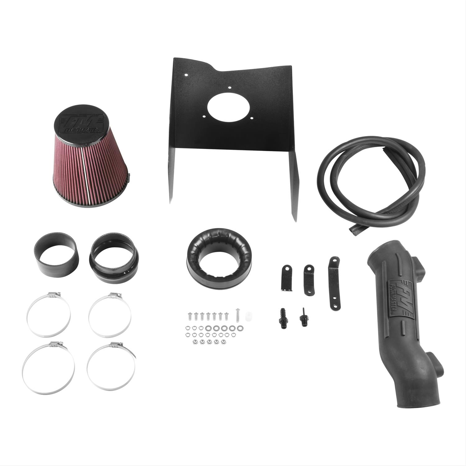Flowmaster Delta Force Cold Air Intake Kits for 2012-2018 TUNDRA - 615134 Intake, Air, Red Filter, Black Polyethylene Tube, Toyota, 5.7L, Kit thumbnail 3