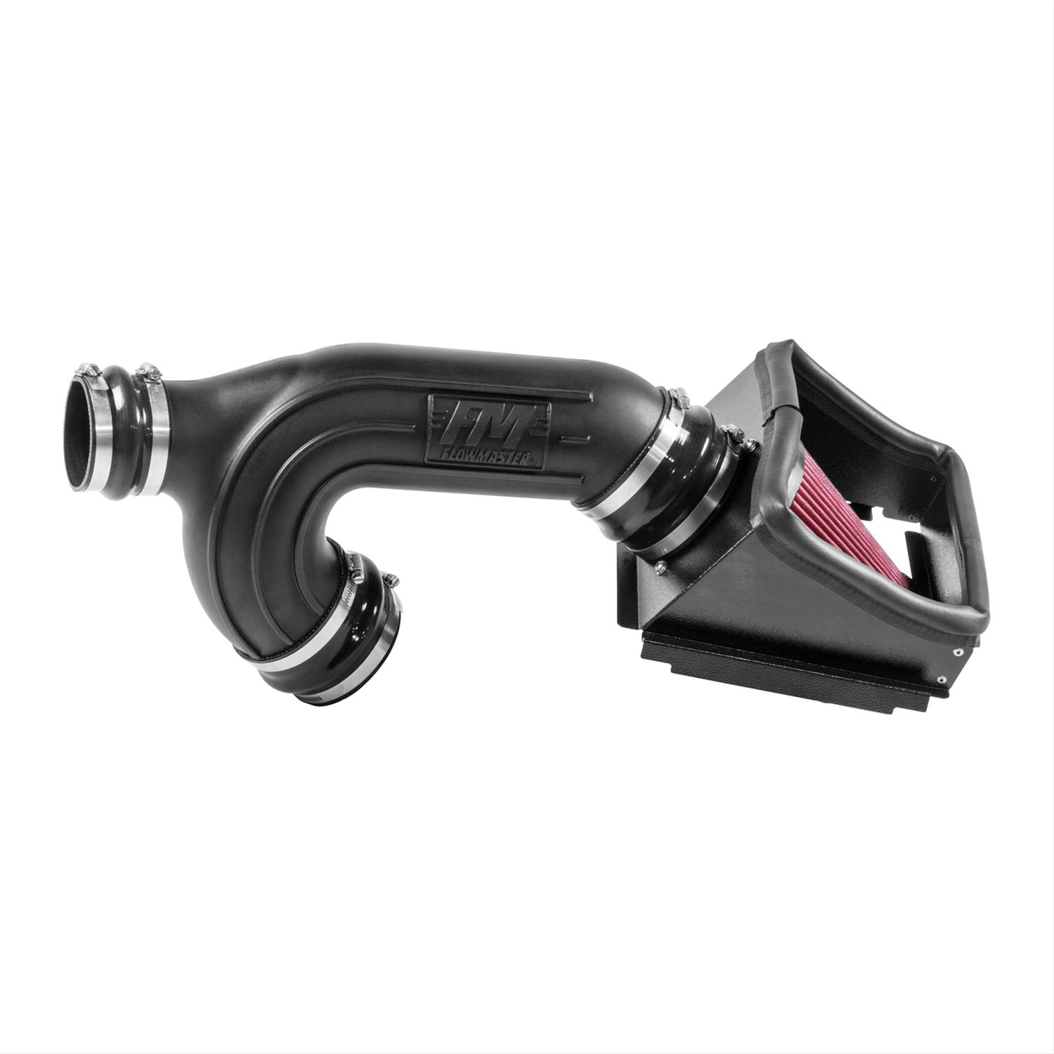 Flowmaster Delta Force Cold Air Intake Kits 615136 Intake, Black Plastic Tube, Red Filter, Ford, V6, Kit thumbnail 4