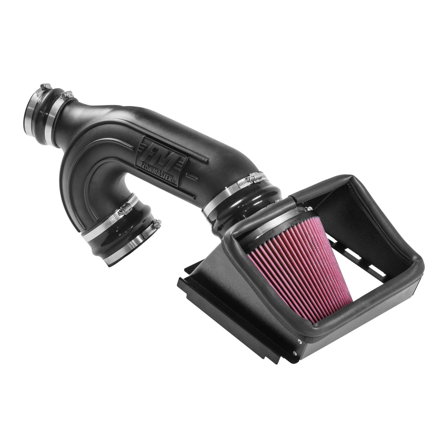 Flowmaster Delta Force Cold Air Intake Kits 615136 Intake, Black Plastic Tube, Red Filter, Ford, V6, Kit thumbnail 2