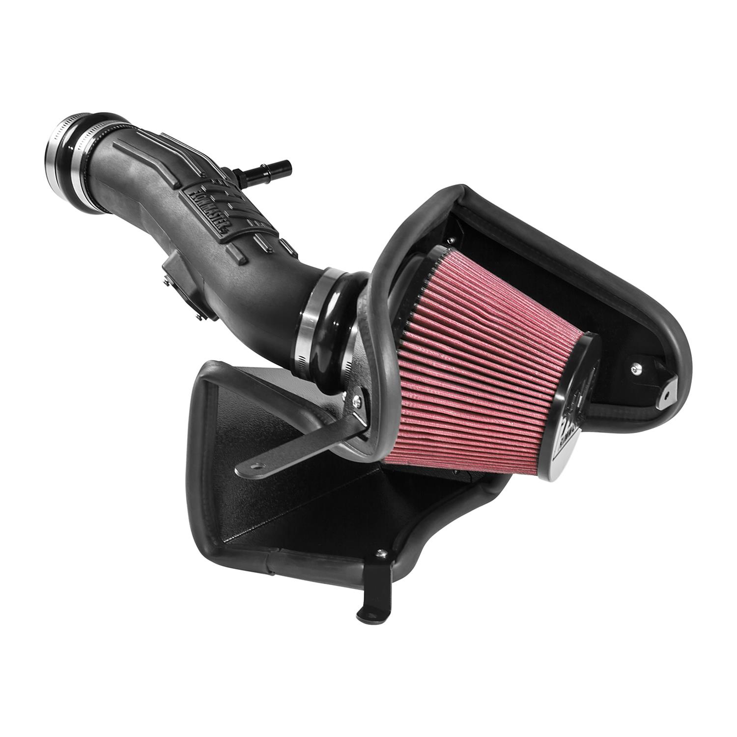 Flowmaster Delta Force Cold Air Intake Kits 615146 Intake, Air, Red Filter, Black Polyethylene Tube, Ford, 3.7L, Kit