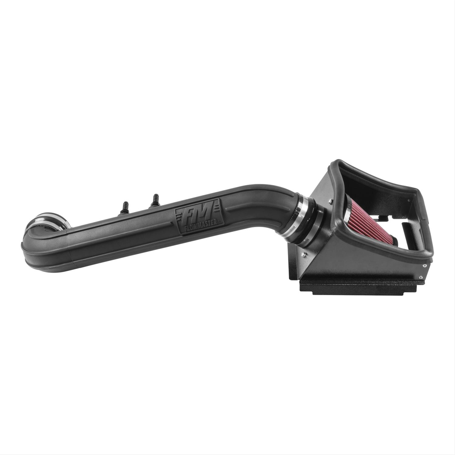 Flowmaster Delta Force Cold Air Intake Kits 615147 Intake, Black Plastic Tube, Red Filter, Ford, V8, Kit thumbnail 3