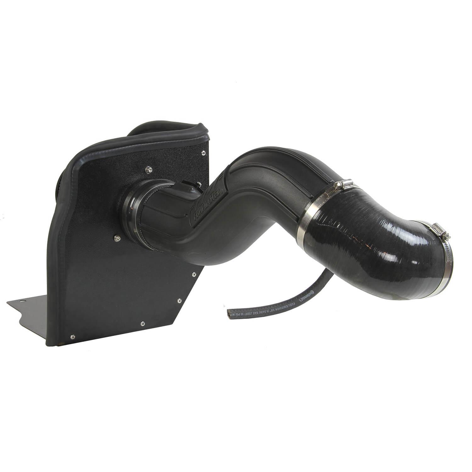 Flowmaster Delta Force Cold Air Intake Kits 615158 Intake, Air, Red Filter, Black Polyethylene Tube, Chevy, GMC, 6.0L, Kit thumbnail 4