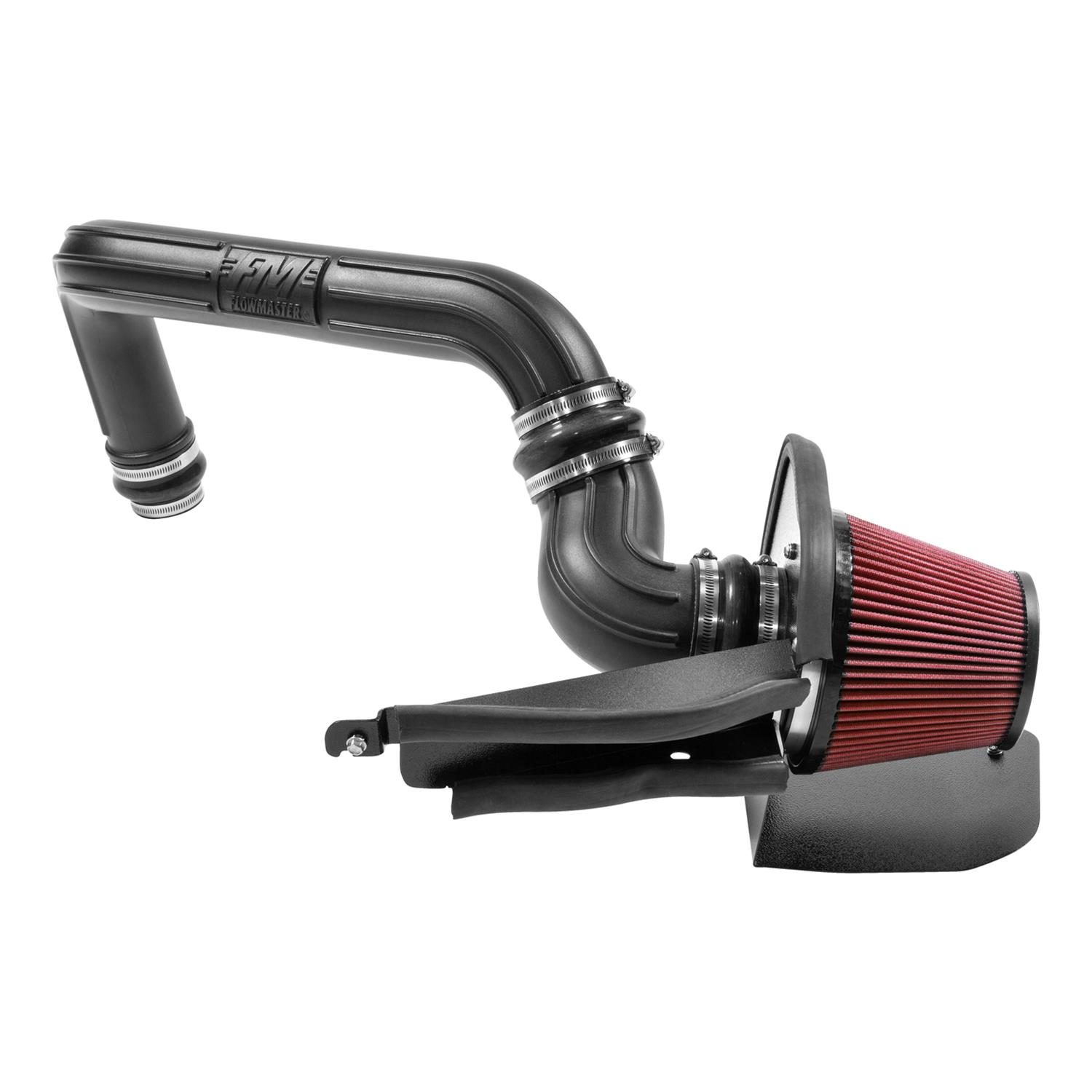 Flowmaster Delta Force Cold Air Intake Kits 615174 Intake, Force, Red Filter, Black Plastic Tube, Ford, Focus ST, Kit thumbnail 2