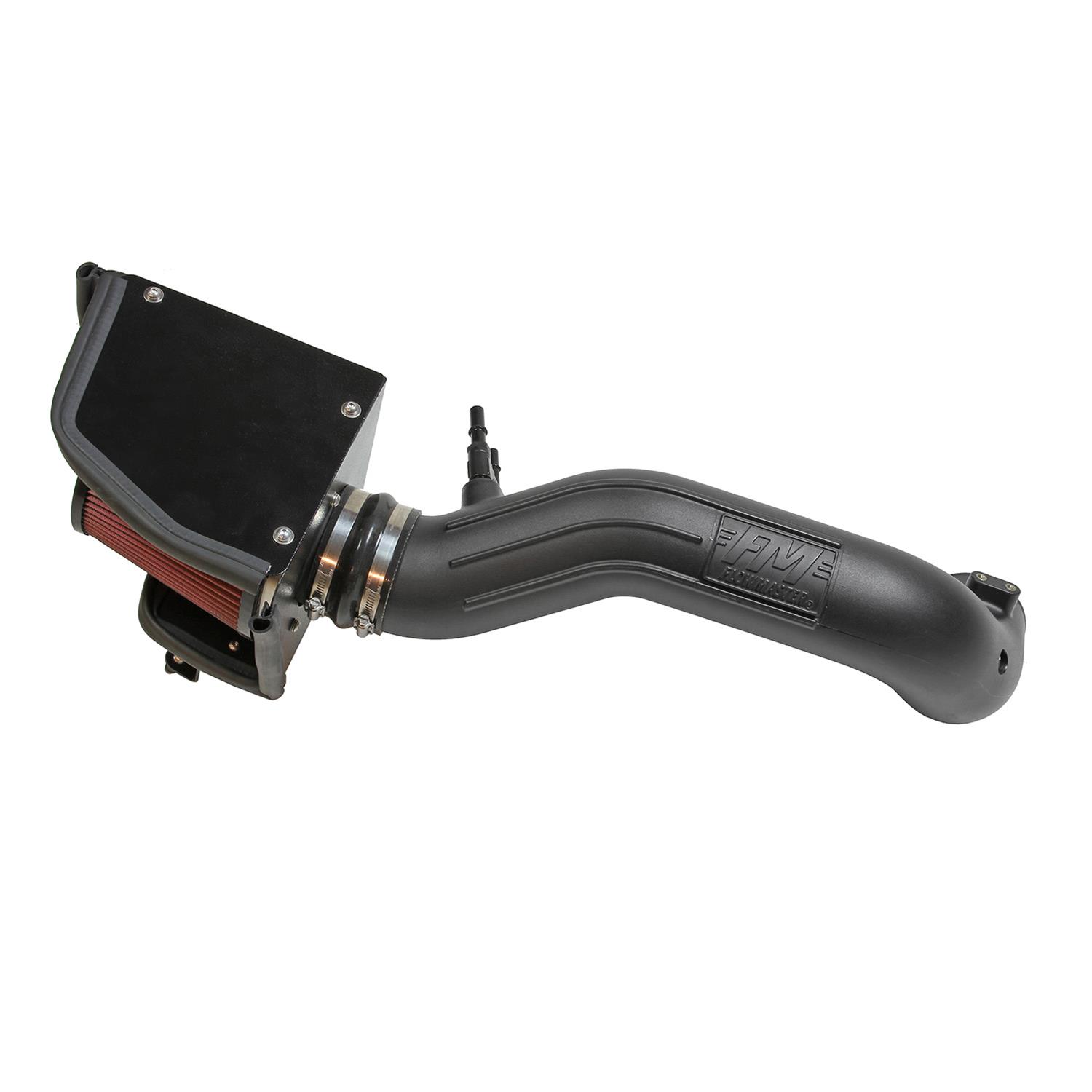 Flowmaster Delta Force Cold Air Intake Kits 615185 Kit, Air, Black, Polyethylene Tube, Red, Cotton Gauze Filter, Jeep, JL, Kit thumbnail 8