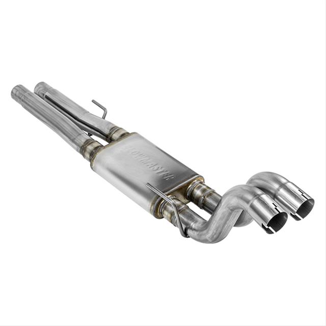 Flowmaster FlowFX 409 Stainless Steel 3 Inch Muffler 717776 Mufflers, FlowFX, Oval Case, Steel, Natural, Dual 3.00 in. Offset Inlet/Outlet, 56.000 in. Overall Length, Ford, 3.5L, Each thumbnail 3
