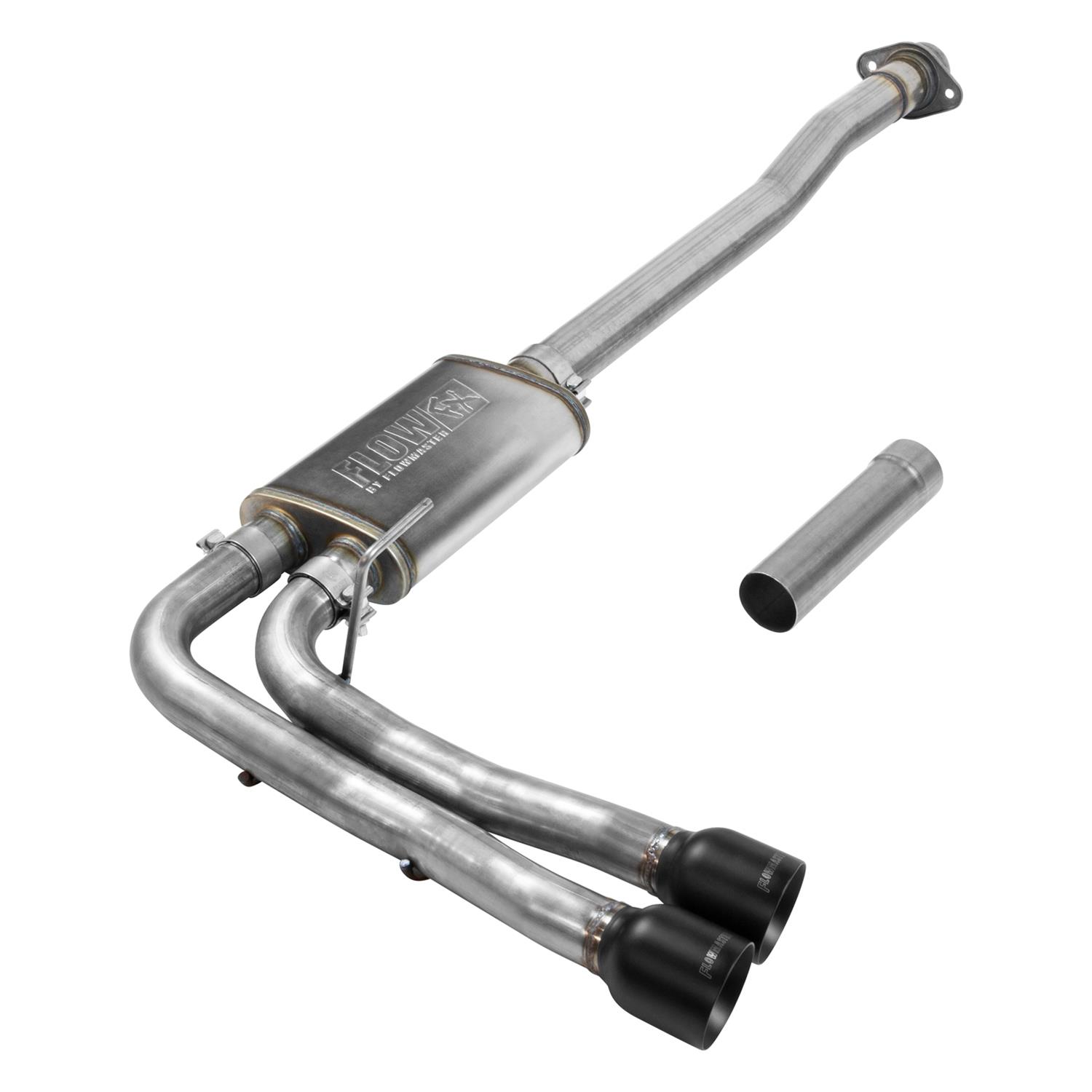 Flowmaster FlowFX Exhaust Systems 717785 System, Cat-back, FlowFX, 409 Stainless Steel, Dual Exit, Ford, Kit