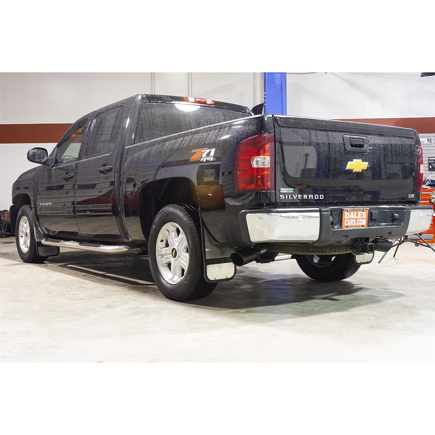 Flowmaster FlowFX Exhaust Systems for 2009-2013 SIERRA 1500, SILVERADO 1500 - 717822 System, Cat-back, FlowFX, 409 Stainless Steel, 4.50 in. Black Ceramic Tips, Dual Exit, Chevrolet, GMC, 5.3L, Kit thumbnail 3
