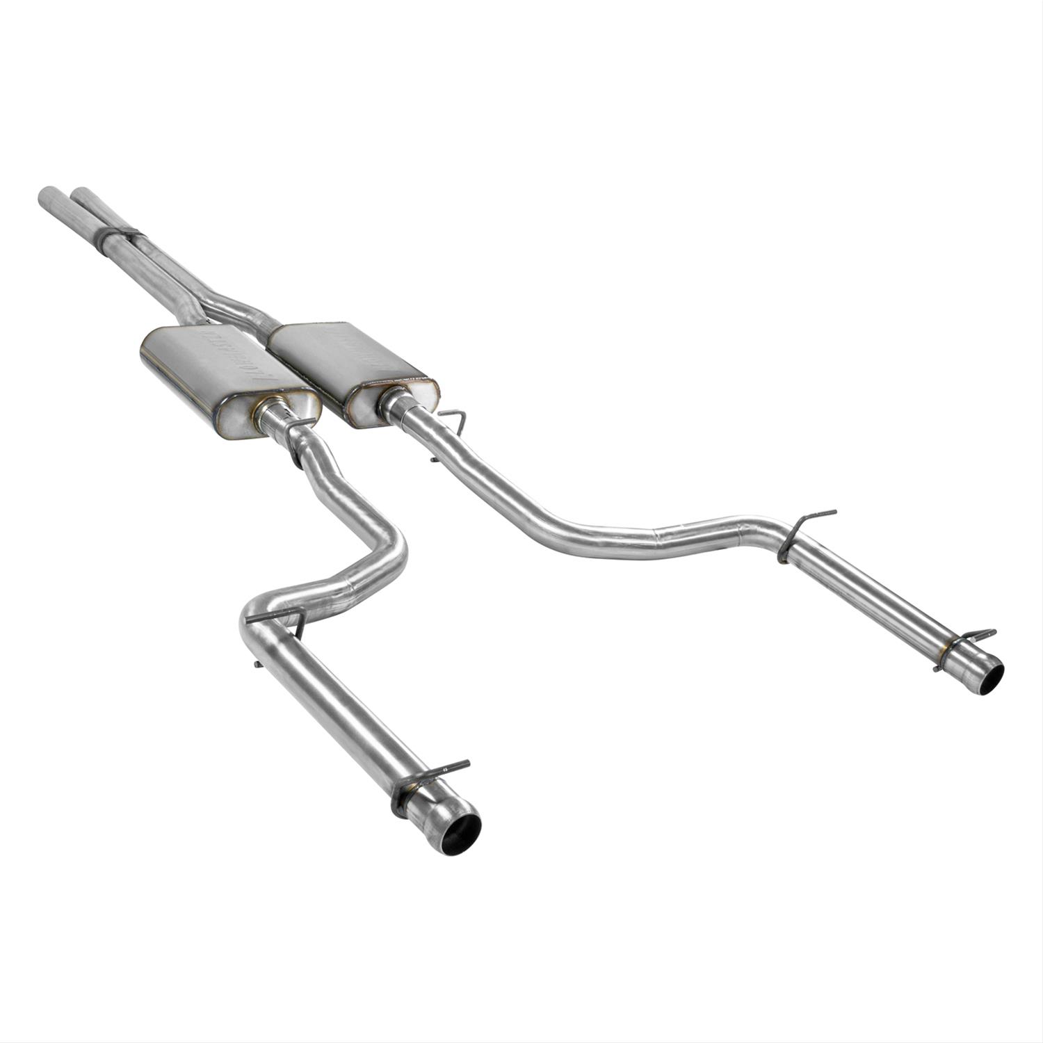 Flowmaster FlowFX Exhaust Systems for 2009-2014 CHALLENGER - 717829 System, Cat-back, FlowFX, 409 Stainless Steel, Dual Exit, Dodge, Kit thumbnail 2