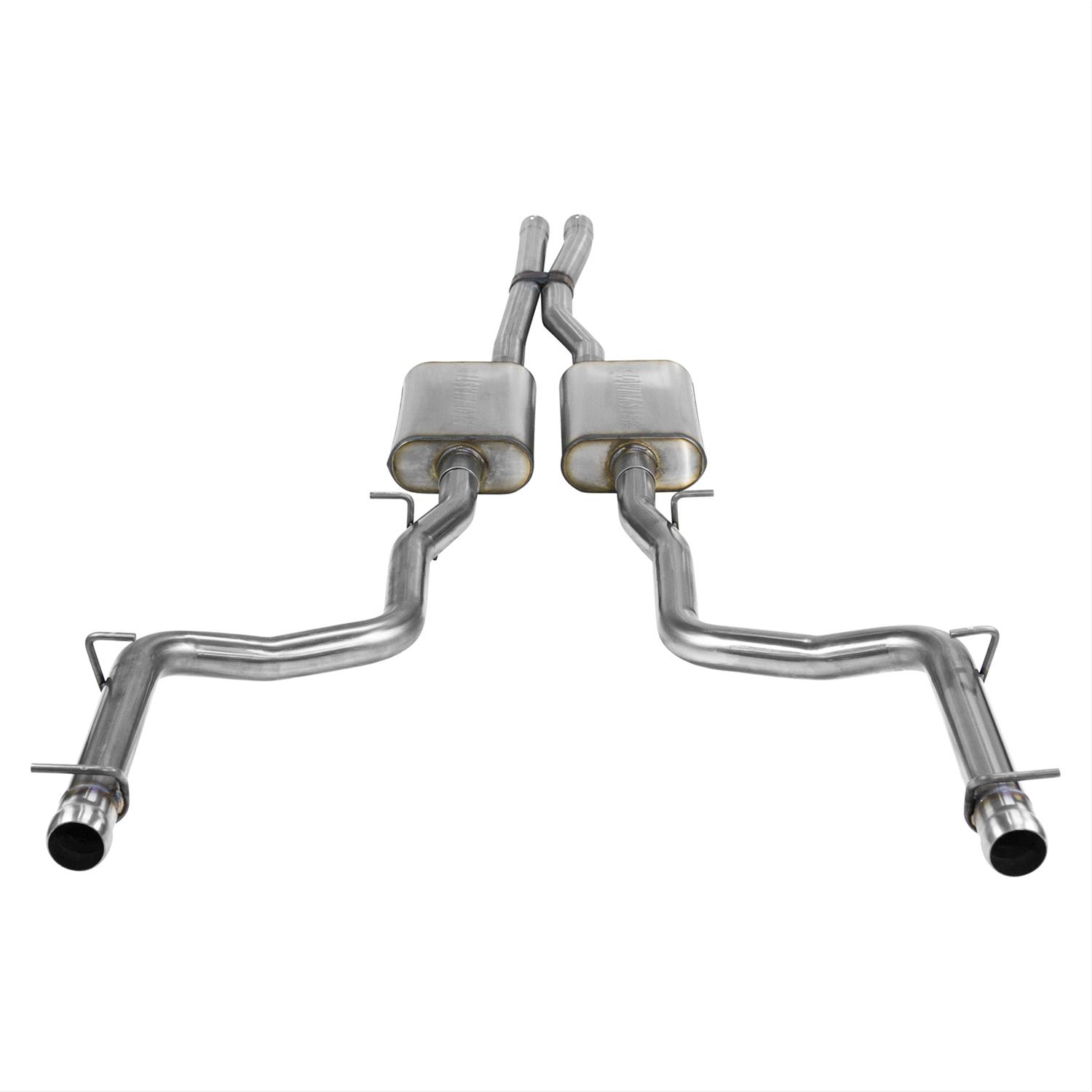 Flowmaster FlowFX Exhaust Systems for 2015-2016 CHALLENGER - 717830 System, Cat-back, FlowFX, 409 Stainless Steel, Dual Exit, Dodge, Kit thumbnail 2
