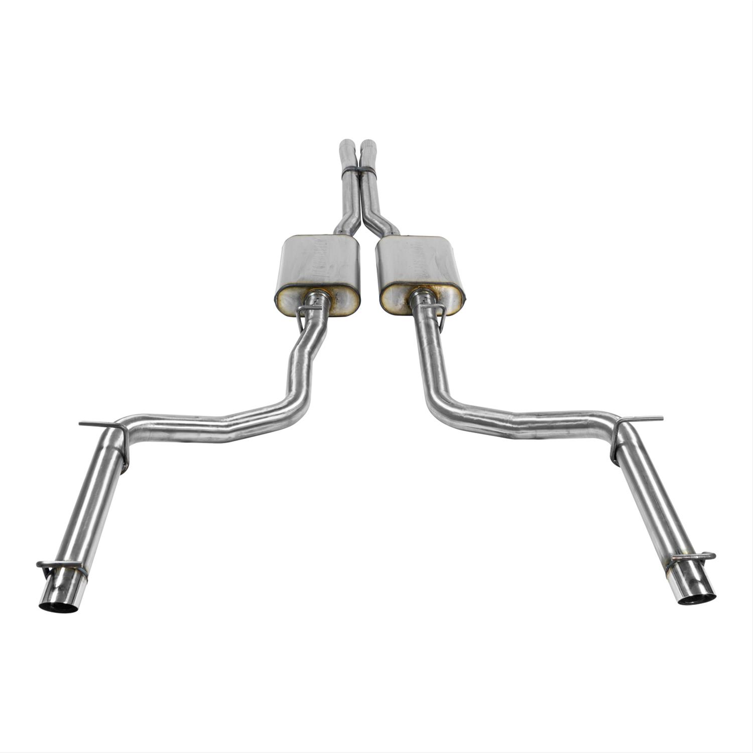 Flowmaster FlowFX Exhaust Systems for 2011-2014 300, CHARGER - 717831 System, Cat-back, FlowFX, 409 Stainless Steel, Dual Exit, Chrysler, Dodge, Kit thumbnail 2