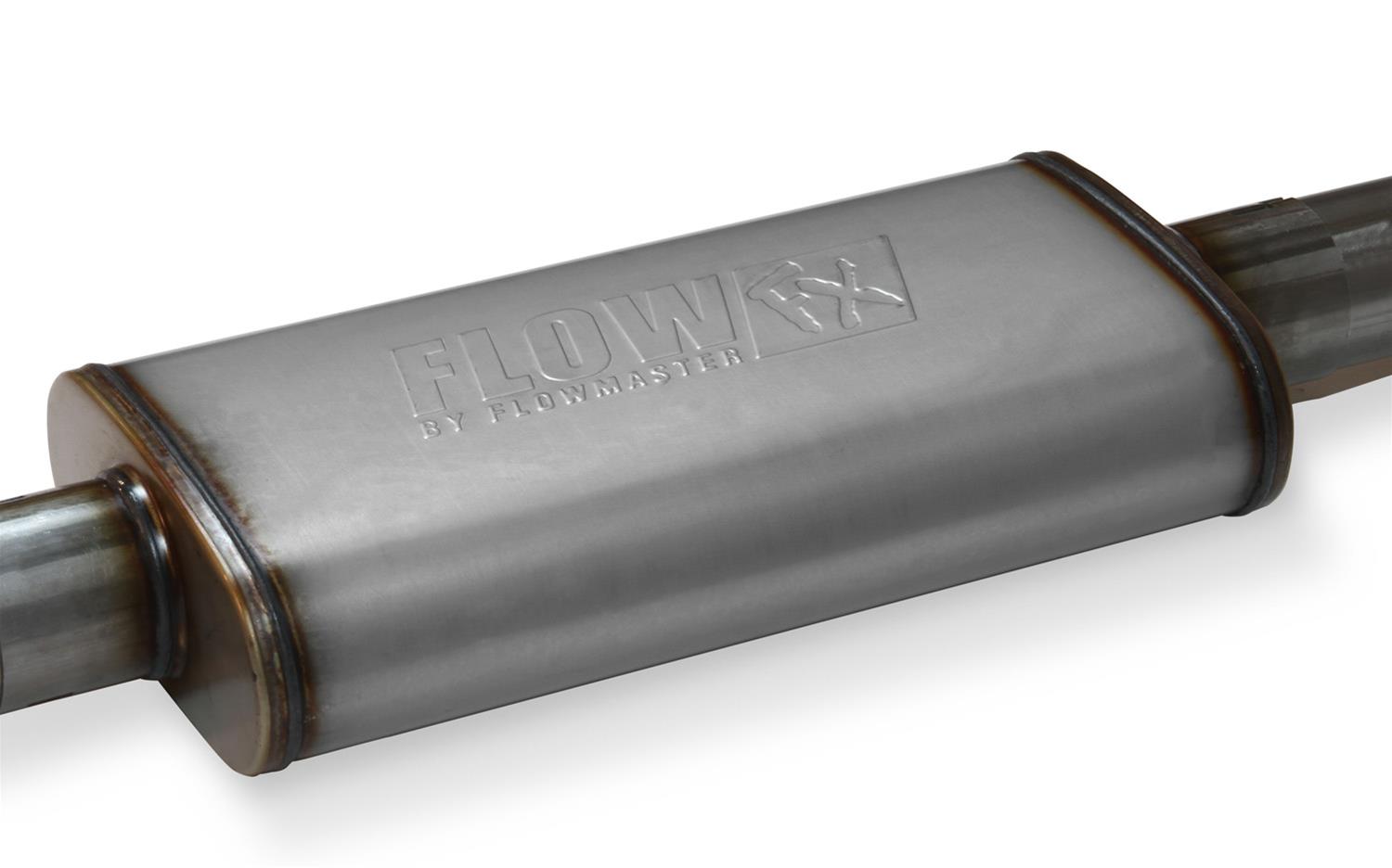 Flowmaster FlowFX Exhaust Systems 717864 System, FlowFX, Cat-back, Single, Stainless Steel, Natural, Side Exit, Black Ceramic Coated Tip, Ford, Kit thumbnail 4