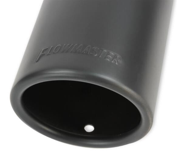 Flowmaster FlowFX Exhaust Systems 717865 System, Cat-back, FlowFX, 409 Stainless Steel, 3.50 in. Black Ceramic Coated Tip, Single, Jeep Wrangler, 2000-06, 4.0L, Kit thumbnail 5
