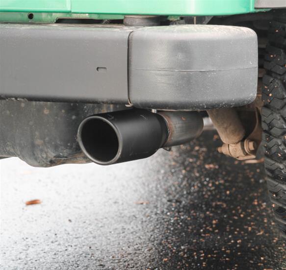 Flowmaster FlowFX Exhaust Systems 717865 System, Cat-back, FlowFX, 409 Stainless Steel, 3.50 in. Black Ceramic Coated Tip, Single, Jeep Wrangler, 2000-06, 4.0L, Kit thumbnail 4