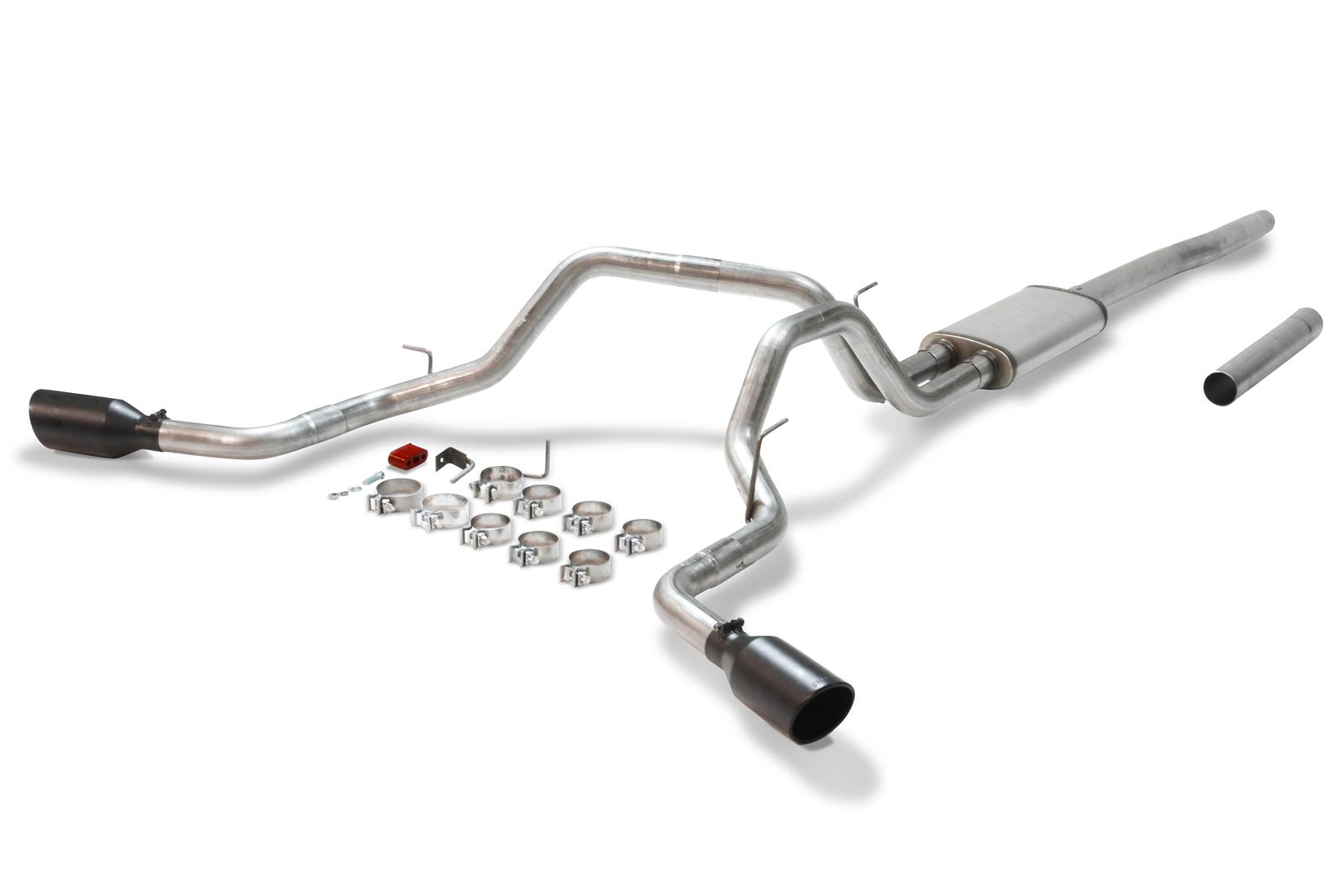 Flowmaster FlowFX Exhaust Systems 717868 System, Cat-back, FlowFX, 409 Stainless Steel, Dual Exit, Ford, Kit thumbnail 5