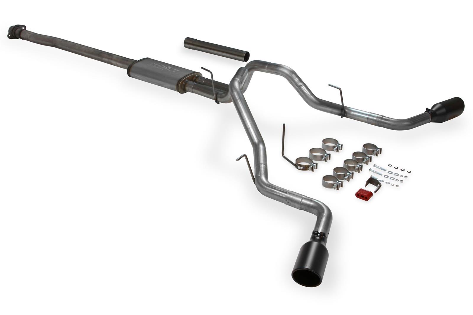 Flowmaster FlowFX Exhaust Systems 717872 System, Cat-back, FlowFX, 409 Stainless Steel, Dual Exit, Ford, Kit thumbnail 2