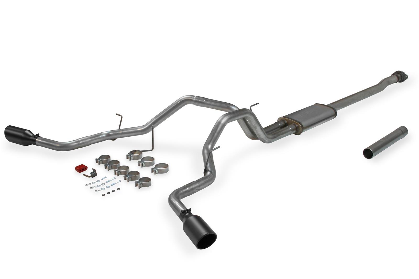 Flowmaster FlowFX Exhaust Systems 717872 System, Cat-back, FlowFX, 409 Stainless Steel, Dual Exit, Ford, Kit thumbnail 4