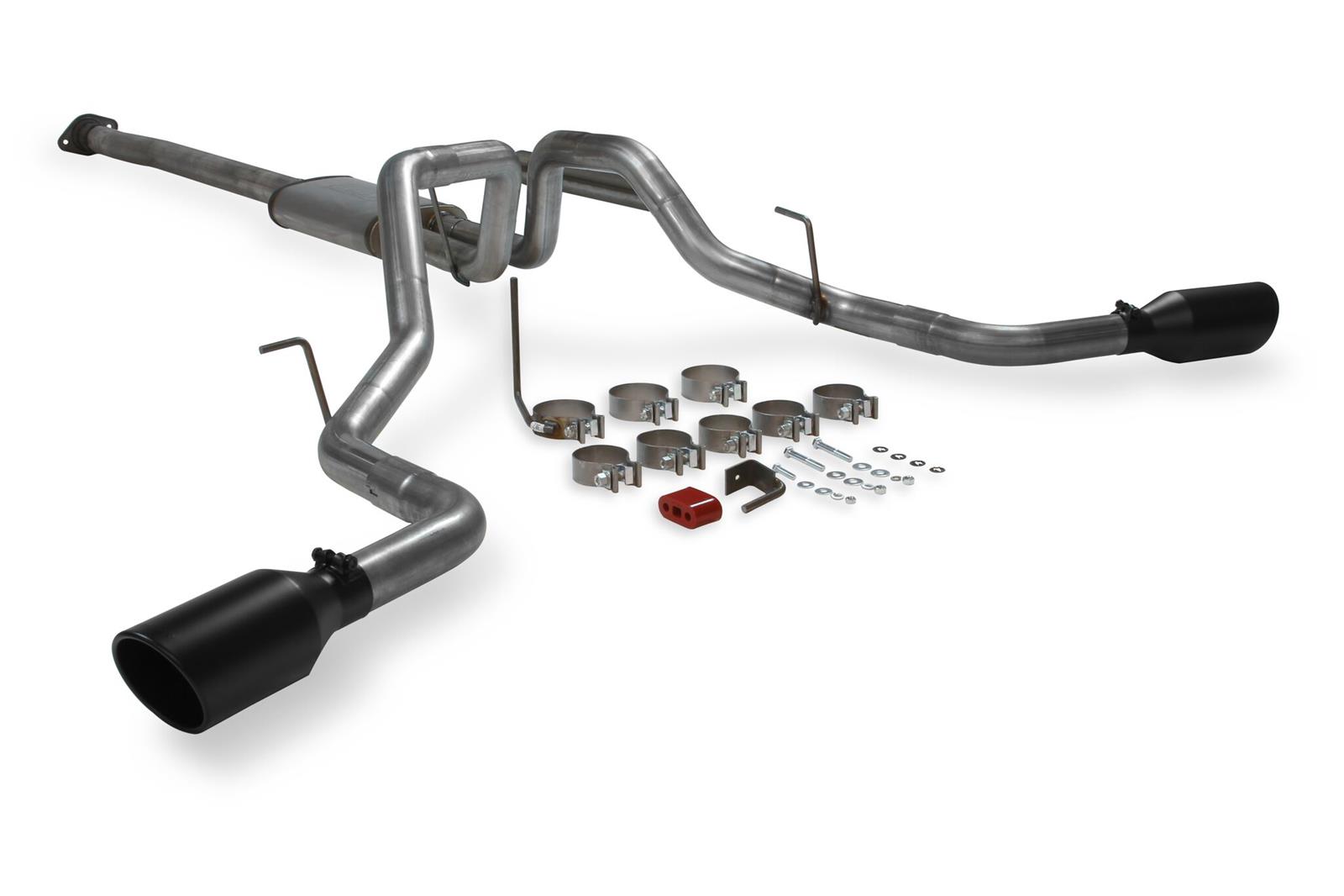 Flowmaster FlowFX Exhaust Systems 717872 System, Cat-back, FlowFX, 409 Stainless Steel, Dual Exit, Ford, Kit