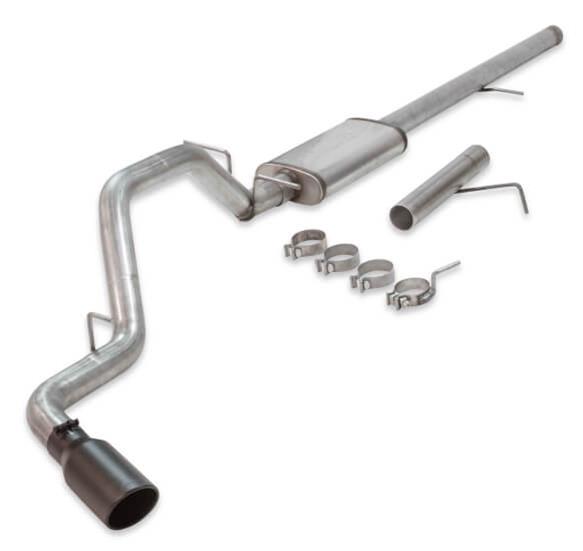 Flowmaster FlowFX Exhaust Systems for 2009-2013 SIERRA 1500, SILVERADO 1500 - 717874 System, Cat-back, FlowFX, 409 Stainless Steel, Single Exit, Chevrolet, GMC, Kit thumbnail 3