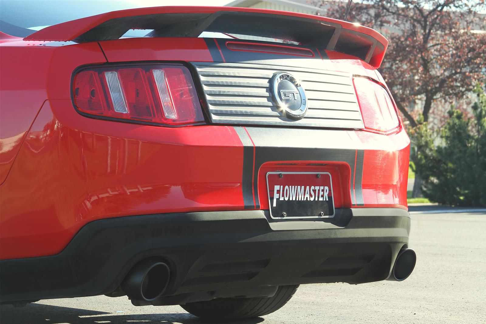 Flowmaster FlowFX Exhaust Systems 717879 System, FlowFX, Axle-Back, Split Rear, 409 Stainless Steel, Natural, Black Tip, Ford, Kit thumbnail 3