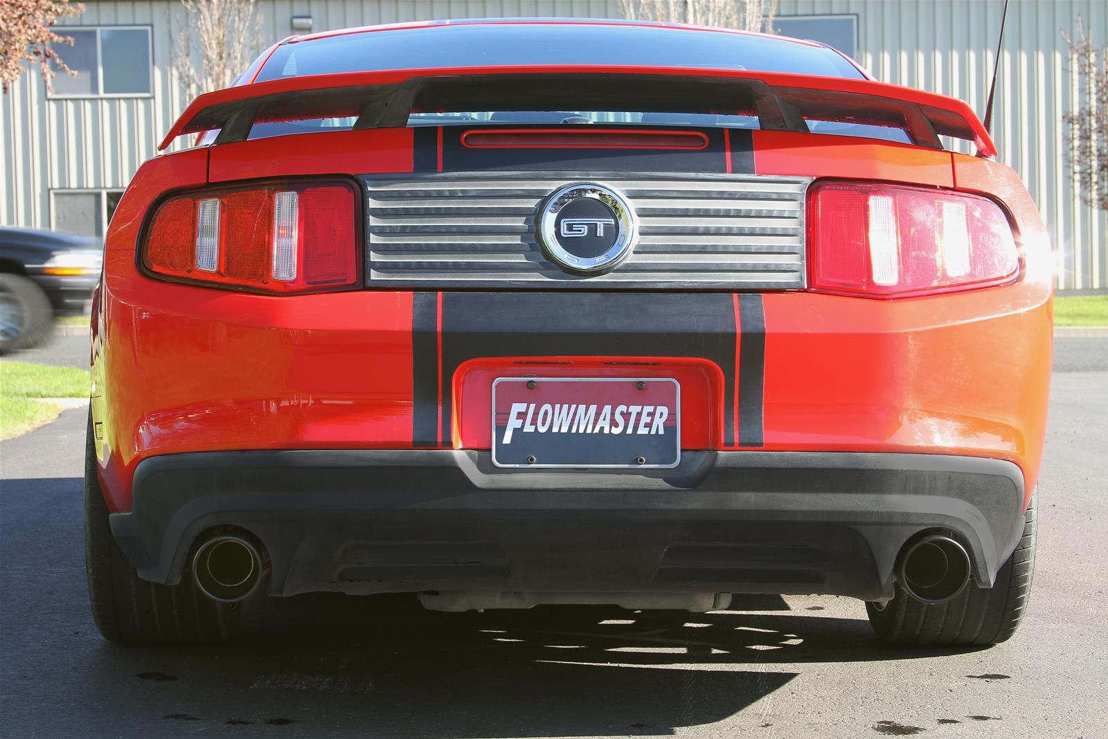 Flowmaster FlowFX Exhaust Systems 717879 System, FlowFX, Axle-Back, Split Rear, 409 Stainless Steel, Natural, Black Tip, Ford, Kit thumbnail 2