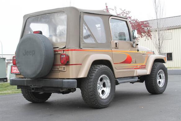 Flowmaster FlowFX Exhaust Systems 717880 System, Cat-back, FlowFX, 409 Stainless Steel, Single Exit, Jeep Wrangler, 1997-99, 4.0L, 2.5L, Kit thumbnail 9