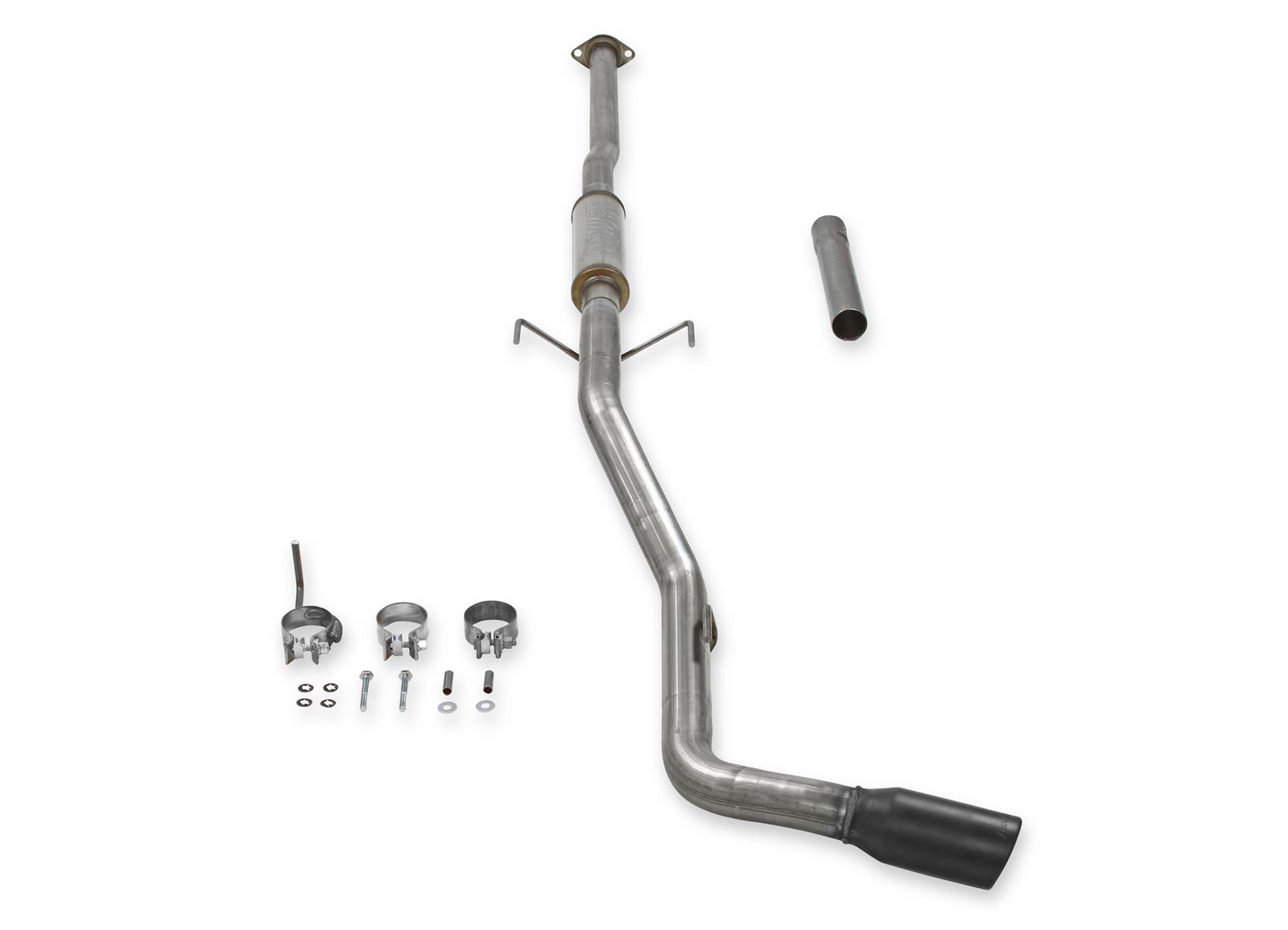 Flowmaster FlowFX Exhaust Systems 717881 System, FlowFX, Cat-Back, 409 Stainless Steel, Single-In, 3.5 in. Black Stainless Tip, Toyota, Tacoma, 4.0L, Kit thumbnail 3