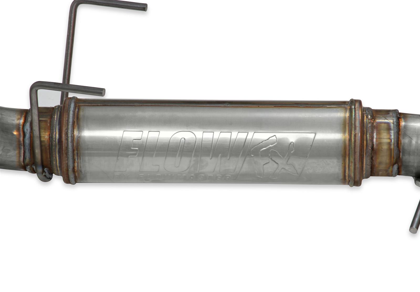 Flowmaster FlowFX Exhaust Systems 717883 System, FlowFX, Rear Axle-back, Dual, Stainless Steel, Natural, Rear Exit, Ford, 5.0L, Kit thumbnail 2