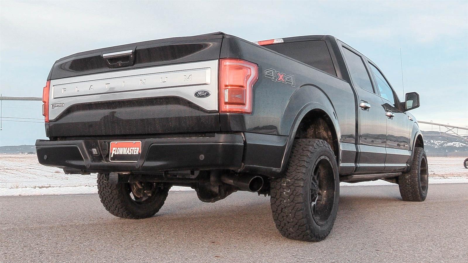 Flowmaster FlowFX Exhaust Systems 717887 System, FlowFX, Cat-back, Stainless Steel, Natural, Black Ceramic Coated Tip, Ford, 2.7L/3.5L/5.0L, Kit thumbnail 3