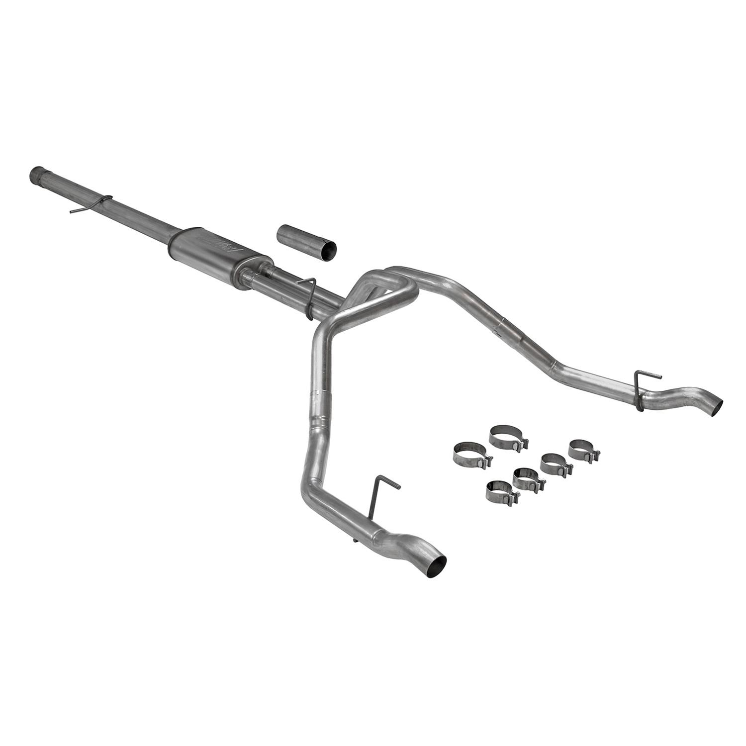 Flowmaster FlowFX Exhaust Systems 717890 System, Cat-back, FlowFX, 409 Stainless Steel, Split Rear Exit, Chevy, GMC, Kit thumbnail 8