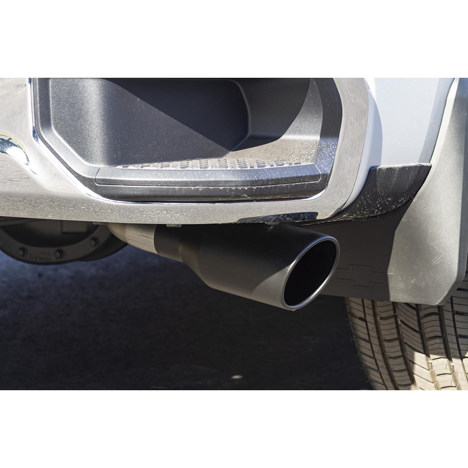 Flowmaster FlowFX Exhaust Systems 717893 System, Cat-back, FlowFX, 409 Stainless Steel, 4.50 in. Black Ceramic Coated Tips, Dual Exit, Chevy, GMC, 5.3L, Kit thumbnail 4