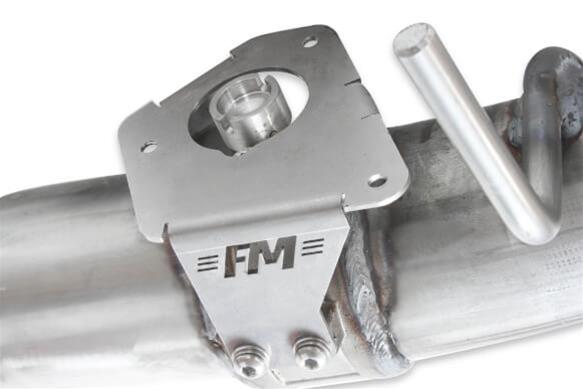 Flowmaster FlowFX Exhaust Systems 717904 System, Cat-back, FlowFX, 409 Stainless Steel, Four 3.50 in. Black Ceramic Coated Tips, Quad Exit, Dodge, 5.7L, Kit thumbnail 6