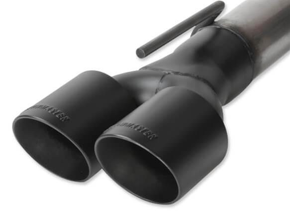 Flowmaster FlowFX Exhaust Systems 717904 System, Cat-back, FlowFX, 409 Stainless Steel, Four 3.50 in. Black Ceramic Coated Tips, Quad Exit, Dodge, 5.7L, Kit thumbnail 4