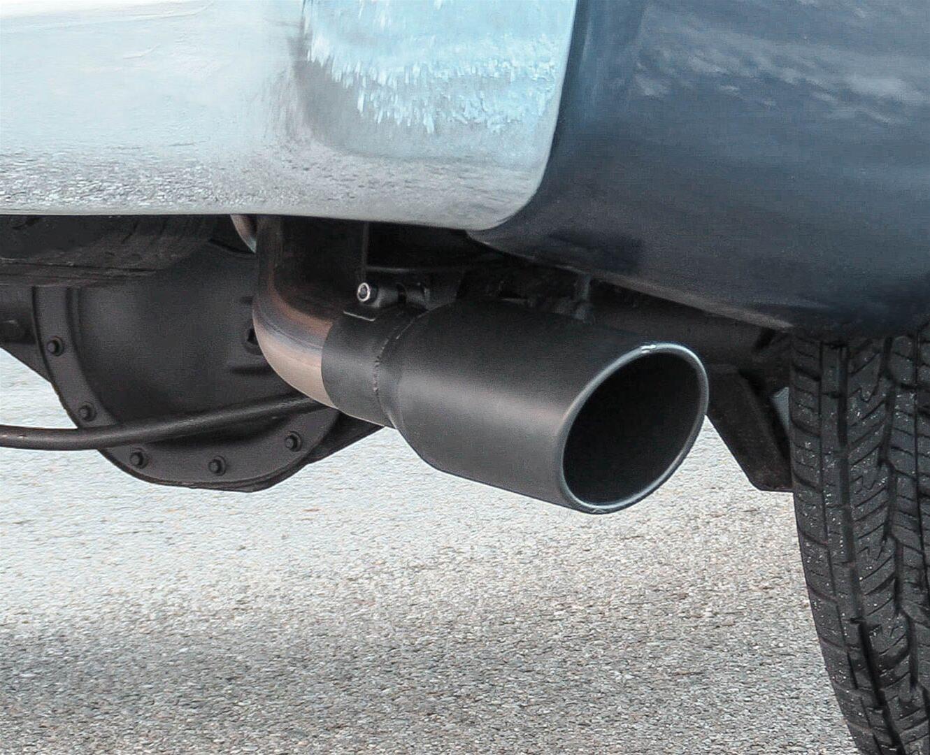 Flowmaster FlowFX Exhaust Systems for 2017-2024 TITAN - 717910 System, Cat-back, FlowFX, 409 Stainless Steel, 4.50 in. Black Ceramic Coated Tip, Single, Nissan, 5.6L, Kit thumbnail 3