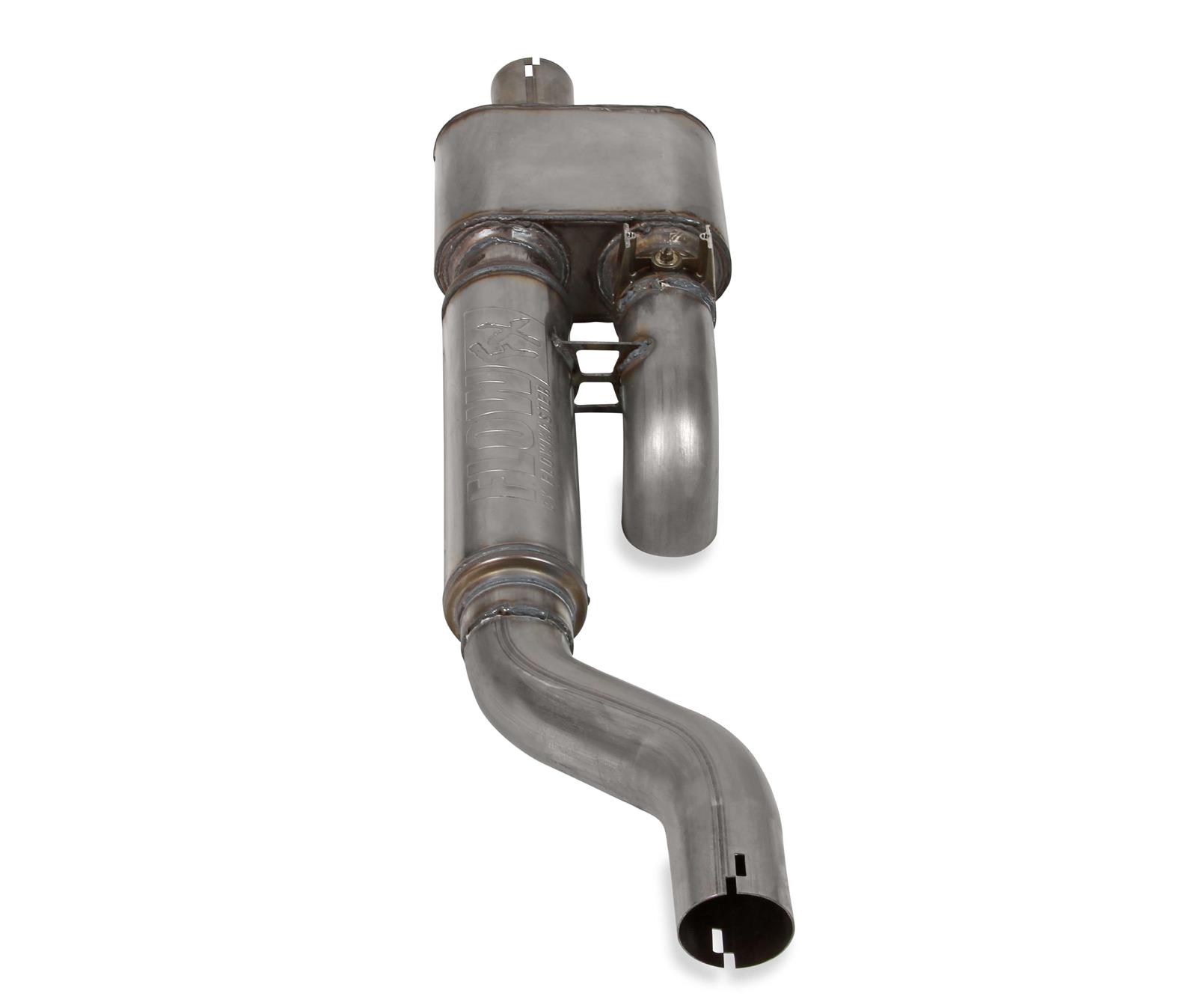 Flowmaster FlowFX Active Dual Mode 409 Stainless Steel 3 Inch Muffler 717911 Muffler, FlowFX, Mode, Direct Fit, Chevrolet, GMC, 5.3L, Each