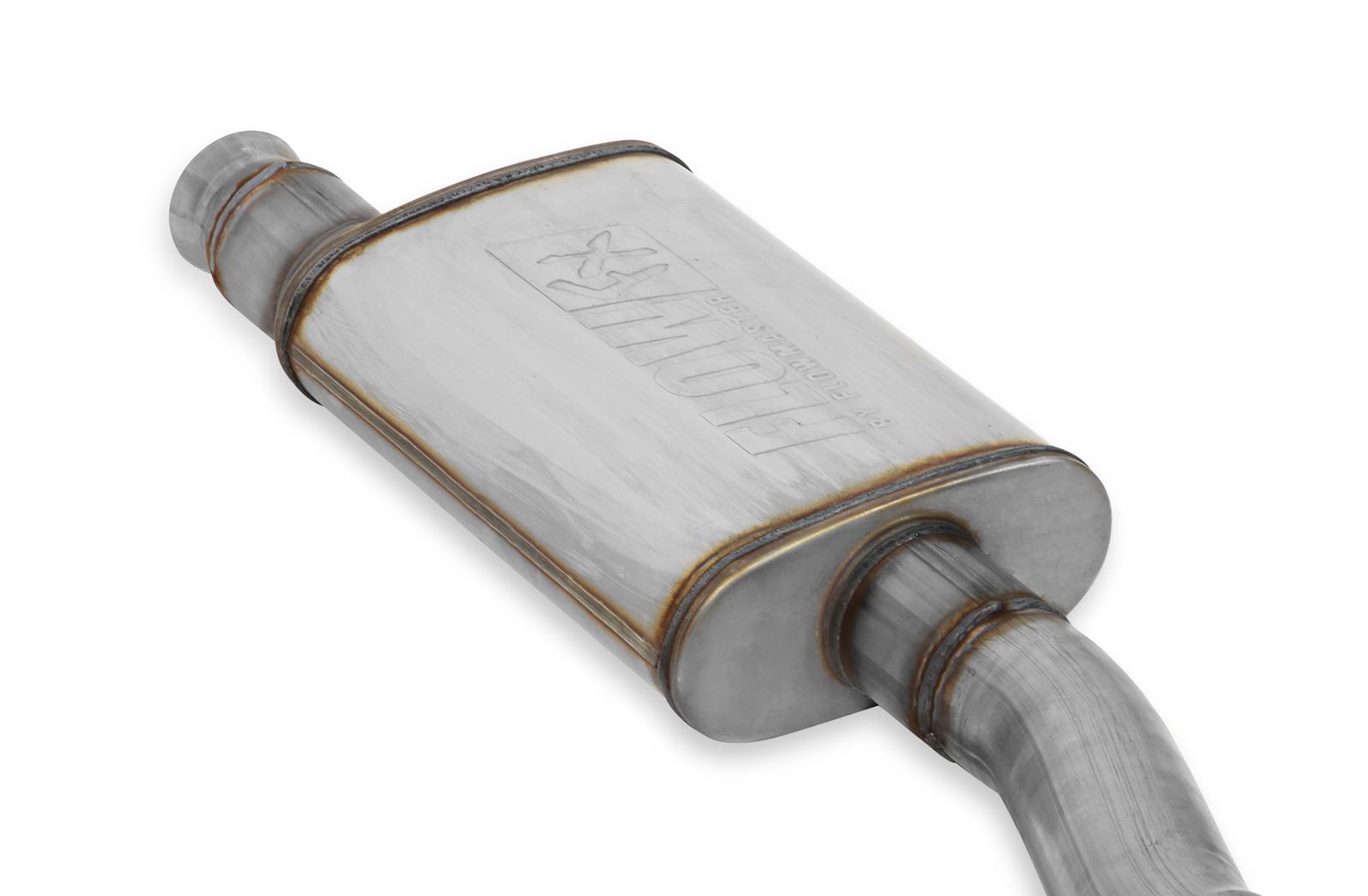 Flowmaster FlowFX Exhaust Systems 717912 System, FlowFX, Cat-Back, Single Drivers Side Exit, 409 Stainless Steel, Natural, Black Tip, Jeep, Kit thumbnail 7