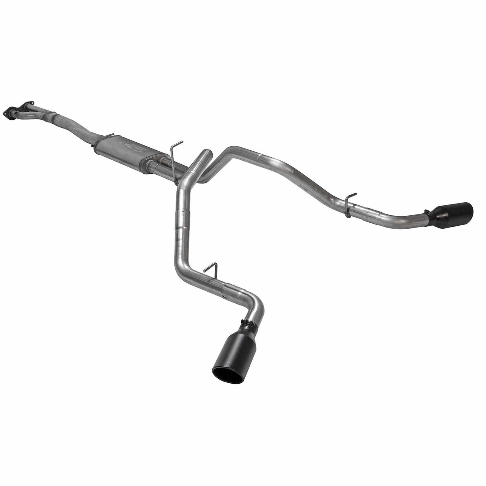 Flowmaster FlowFX Exhaust Systems 717923 System, Cat-back, FlowFX, 409 Stainless Steel, 4.50 in. Black Ceramic Tips, Dual Exit, Chevrolet, GMC, 5.7L, Kit thumbnail 3