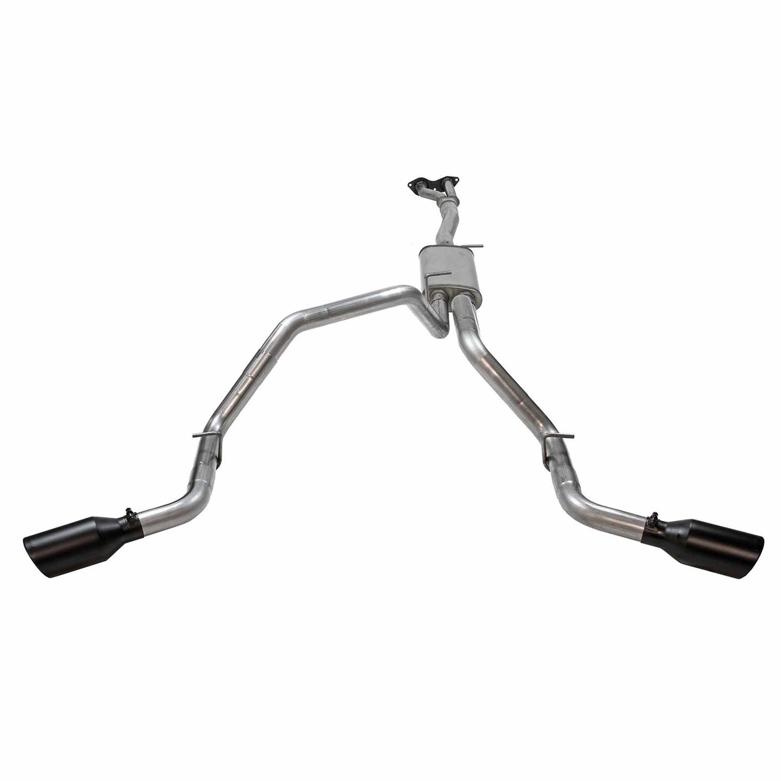 Flowmaster FlowFX Exhaust Systems 717923 System, Cat-back, FlowFX, 409 Stainless Steel, 4.50 in. Black Ceramic Tips, Dual Exit, Chevrolet, GMC, 5.7L, Kit thumbnail 4