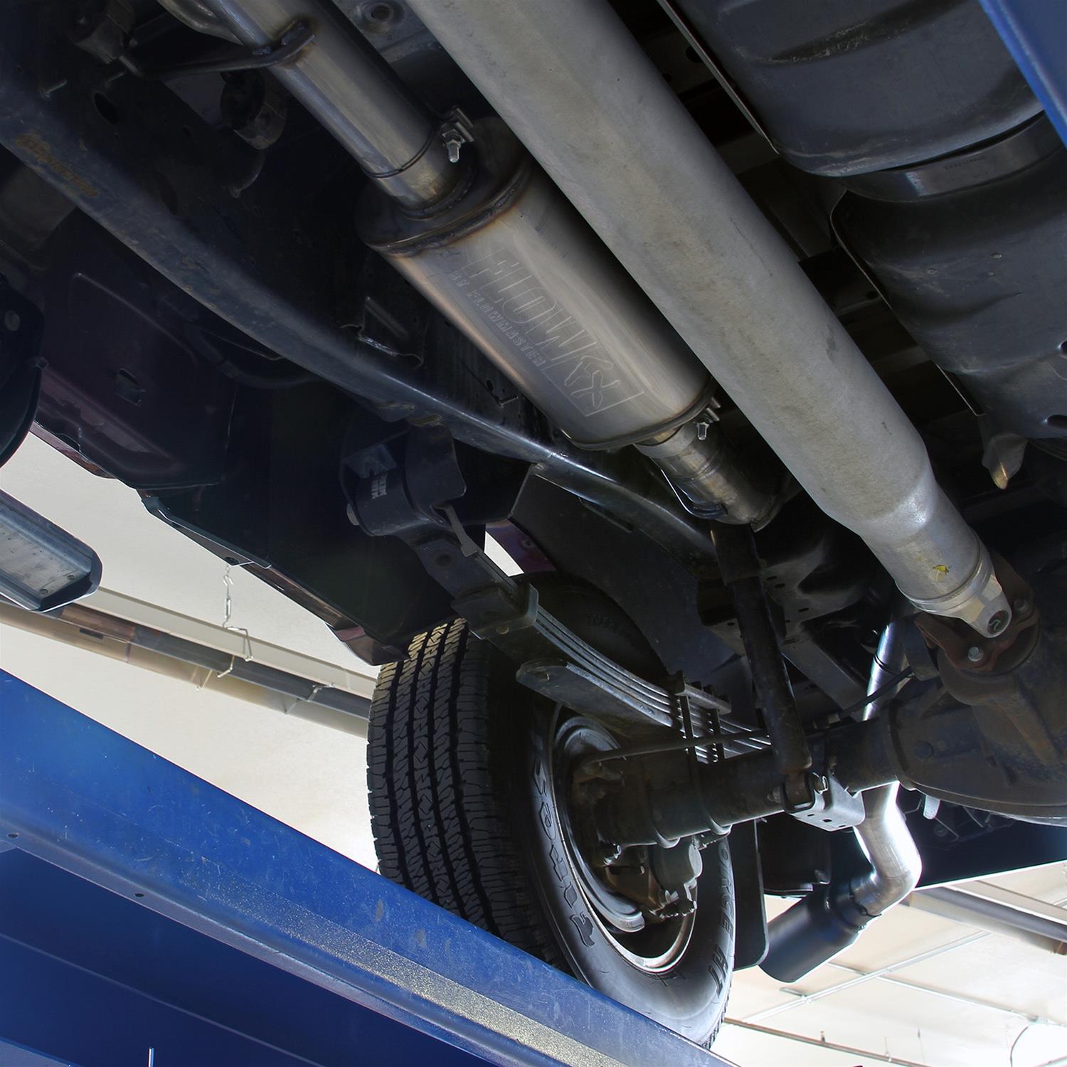 Flowmaster FlowFX Exhaust Systems 717930 System, Cat-Back, FlowFX, 409 Stainless Steel, Single Passenger Side Exit, Black Ceramic Tip, Ram, Kit thumbnail 4