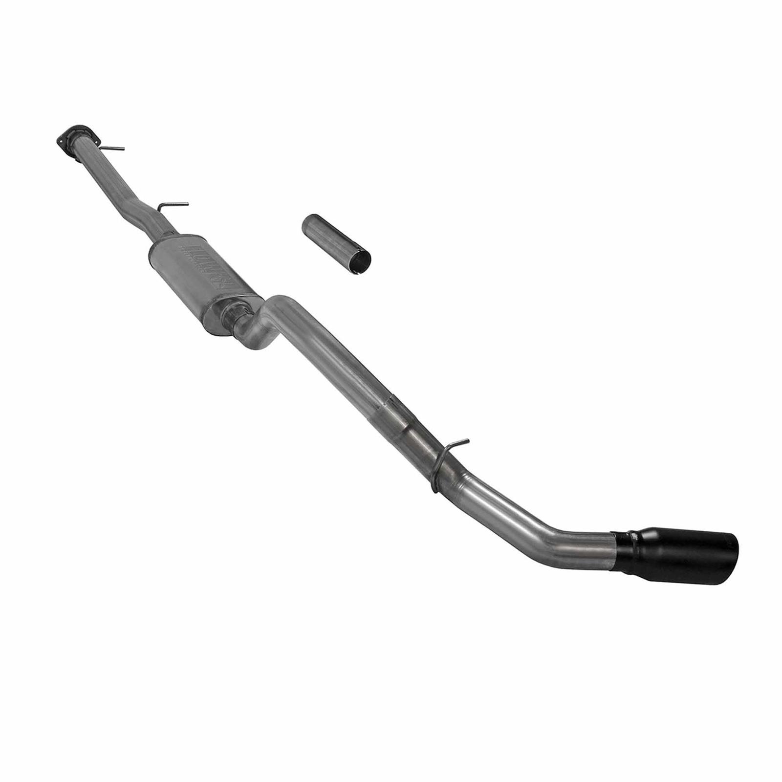 Flowmaster FlowFX Exhaust Systems 717931 System, Cat-back, FlowFX, 409 Stainless Steel, 5.00 in. Black Ceramic Tips, Dual Exit, Chevrolet, GMC, 6.0L, Kit thumbnail 4