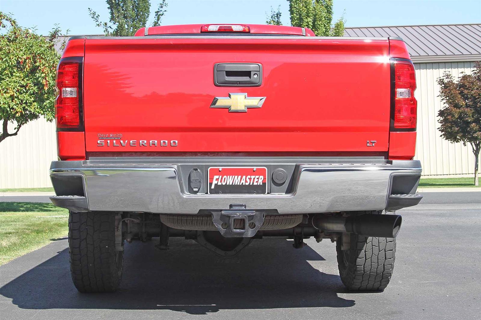 Flowmaster FlowFX Exhaust Systems 717931 System, Cat-back, FlowFX, 409 Stainless Steel, 5.00 in. Black Ceramic Tips, Dual Exit, Chevrolet, GMC, 6.0L, Kit thumbnail 7