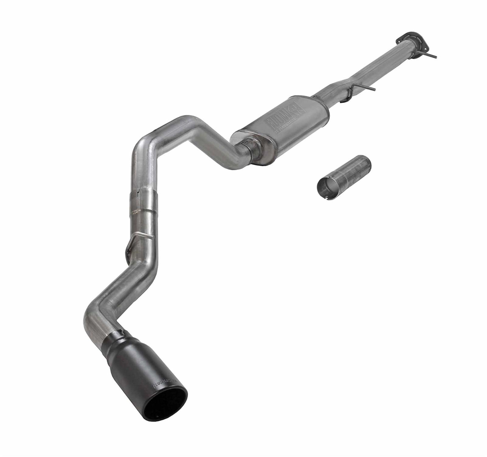 Flowmaster FlowFX Exhaust Systems 717931 System, Cat-back, FlowFX, 409 Stainless Steel, 5.00 in. Black Ceramic Tips, Dual Exit, Chevrolet, GMC, 6.0L, Kit thumbnail 5