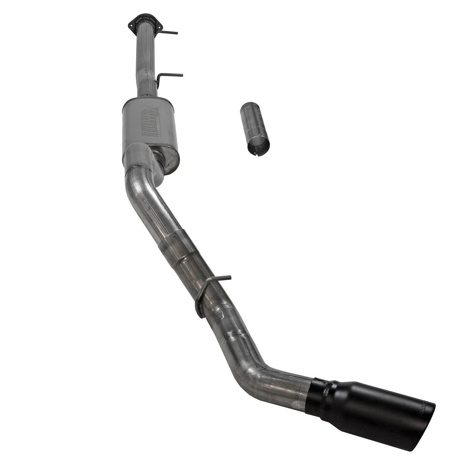 Flowmaster FlowFX Exhaust Systems 717931 System, Cat-back, FlowFX, 409 Stainless Steel, 5.00 in. Black Ceramic Tips, Dual Exit, Chevrolet, GMC, 6.0L, Kit thumbnail 6