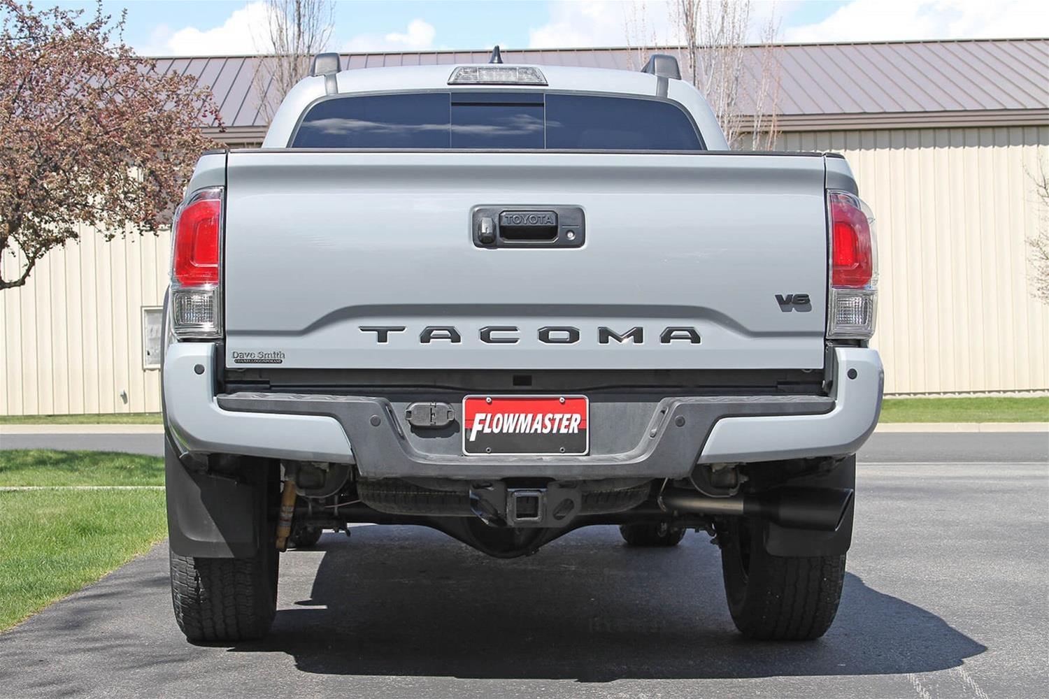 Flowmaster FlowFX Exhaust Systems 717944 System, Cat-back, FlowFX, 2.5 in. 409 Stainless Steel, 3.50 in. Black Ceramic Coated Tip, Single, Toyota, RWD/4WD, All Wheelbases, Kit thumbnail 6