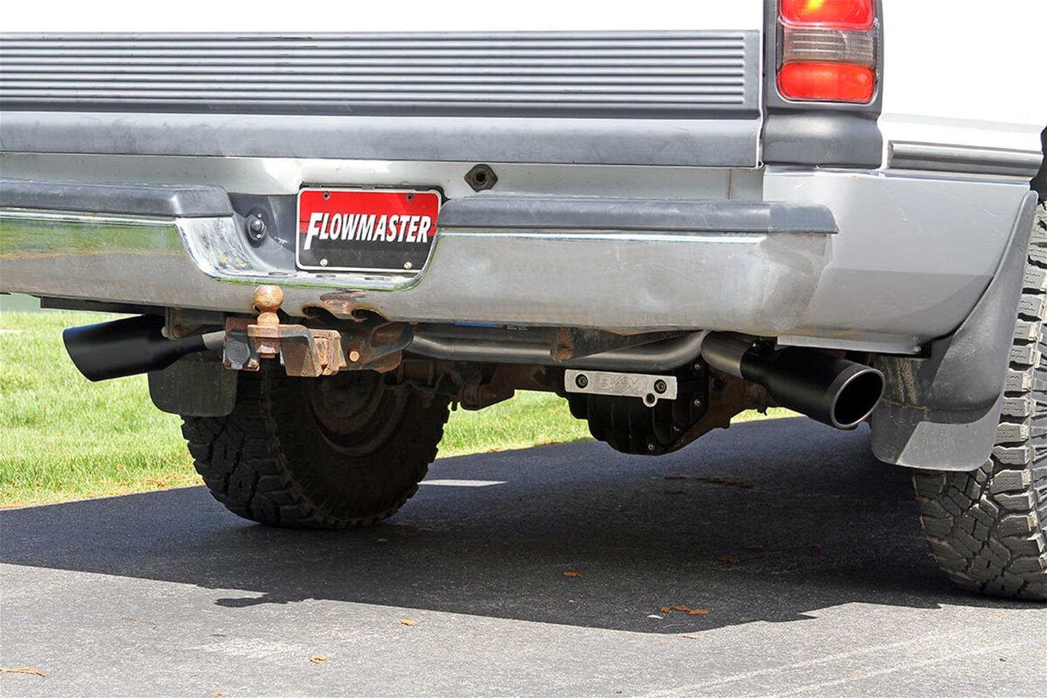 Flowmaster FlowFX Exhaust Systems for 1994-2002 RAM 1500, 2500, 3500 - 717946 System, FlowFX, Cat-back, 409 Stainless Steel, Natural, Dual Split Rear Exit, Dodge, Kit thumbnail 9