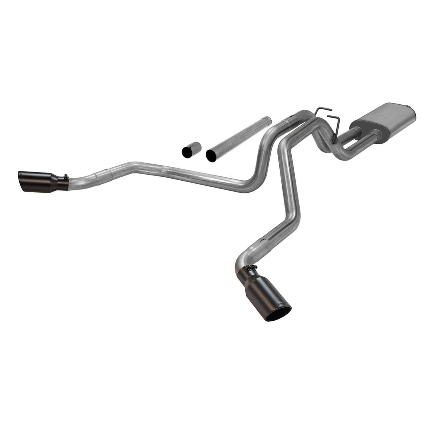 Flowmaster FlowFX Exhaust Systems for 1994-2002 RAM 1500, 2500, 3500 - 717946 System, FlowFX, Cat-back, 409 Stainless Steel, Natural, Dual Split Rear Exit, Dodge, Kit thumbnail 6